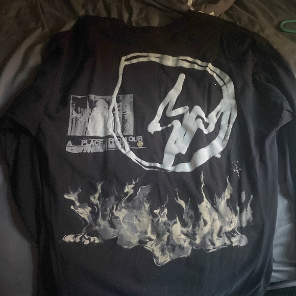 Travis Scott Cactus Jack For Fragment Logo L/S T-shirt - Picture 2 of 3